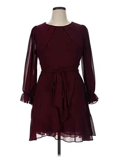 Pre-owned B Darlin Cocktail Dress In Burgundy