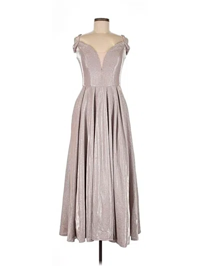 Pre-owned B Darlin Cocktail Dress In Gray