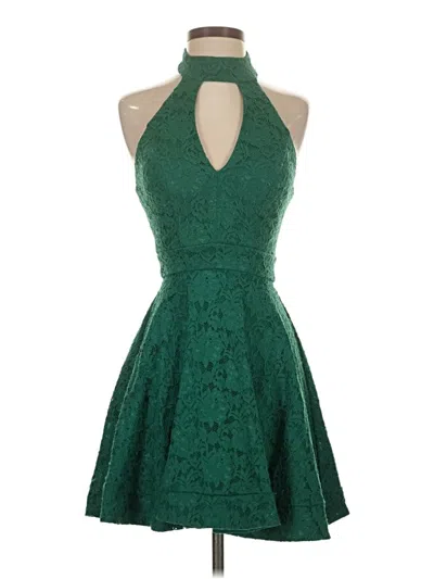Pre-owned B Darlin Cocktail Dress In Green