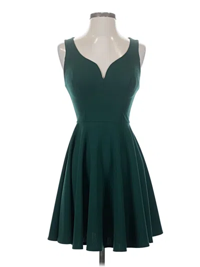 Pre-owned B Darlin Cocktail Dress In Green