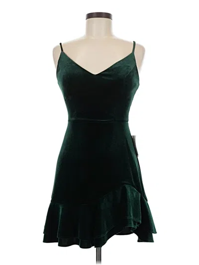 B Darlin Cocktail Dress In Green