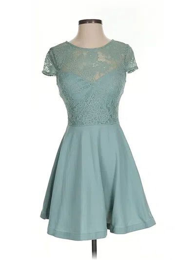 Pre-owned B Darlin Cocktail Dress In Green