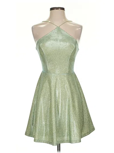 Pre-owned B Darlin Cocktail Dress In Green