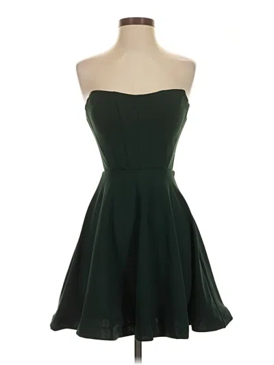 Pre-owned B Darlin Cocktail Dress In Green