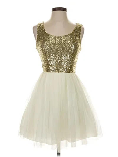 Pre-owned B Darlin Cocktail Dress In Ivory