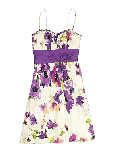 Pre-owned B Darlin Cocktail Dress In Purple