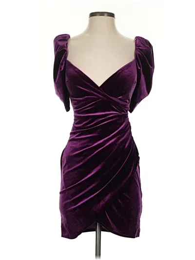 Pre-owned B Darlin Cocktail Dress In Purple