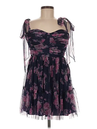Pre-owned B Darlin Cocktail Dress In Purple