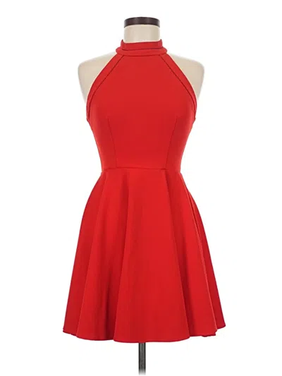 Pre-owned B Darlin Cocktail Dress In Red