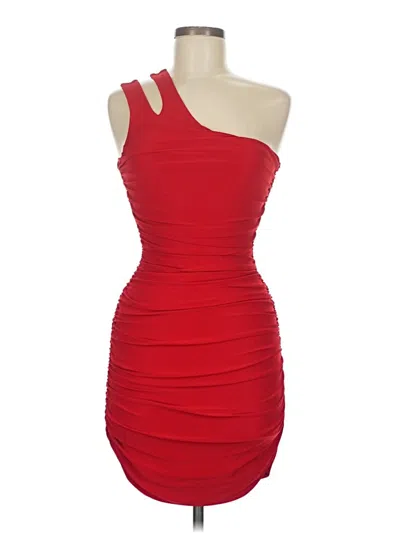 Pre-owned B Darlin Cocktail Dress In Red