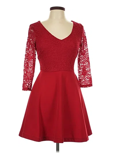 Pre-owned B Darlin Cocktail Dress In Red
