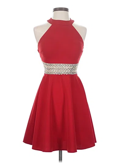 Pre-owned B Darlin Cocktail Dress In Red