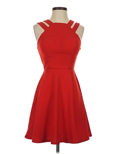 Pre-owned B Darlin Cocktail Dress In Red