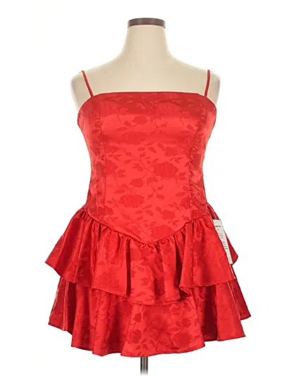 B Darlin Cocktail Dress In Red