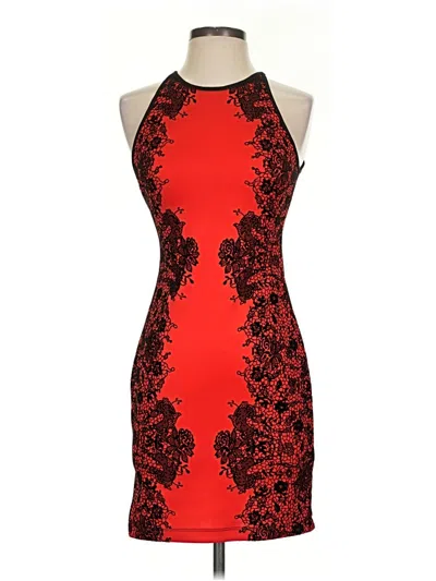 Pre-owned B Darlin Cocktail Dress In Red
