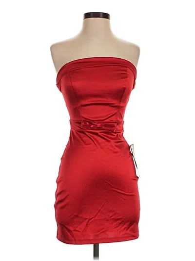 Pre-owned B Darlin Cocktail Dress In Red