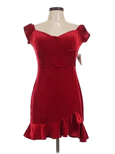 B Darlin Cocktail Dress In Red