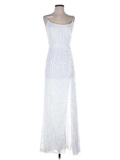 Pre-owned B Darlin Cocktail Dress In Silver