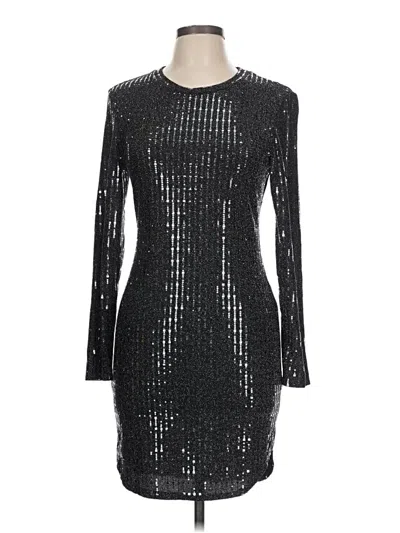 Pre-owned B Darlin Cocktail Dress In Silver