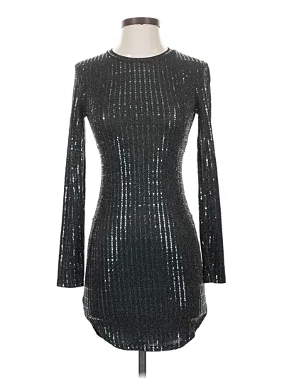 Pre-owned B Darlin Cocktail Dress In Silver