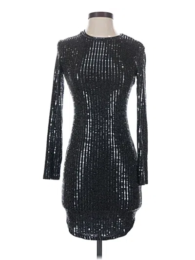 Pre-owned B Darlin Cocktail Dress In Silver
