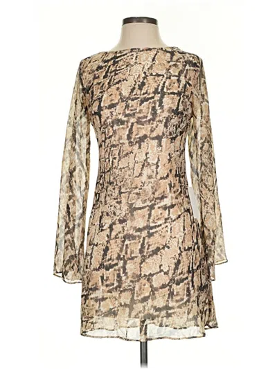 Pre-owned B Darlin Cocktail Dress In Tan