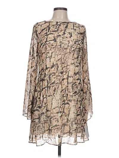 Pre-owned B Darlin Cocktail Dress In Tan