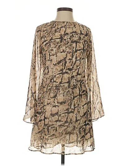 B Darlin Cocktail Dress In Brown