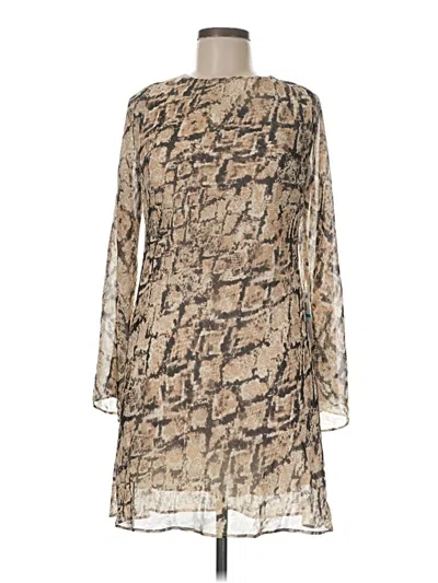 Pre-owned B Darlin Cocktail Dress In Tan
