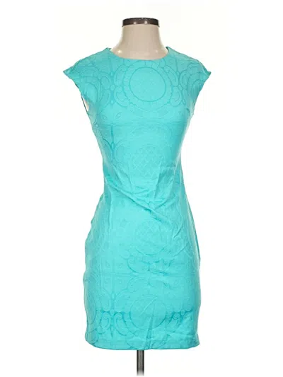 Pre-owned B Darlin Cocktail Dress In Teal