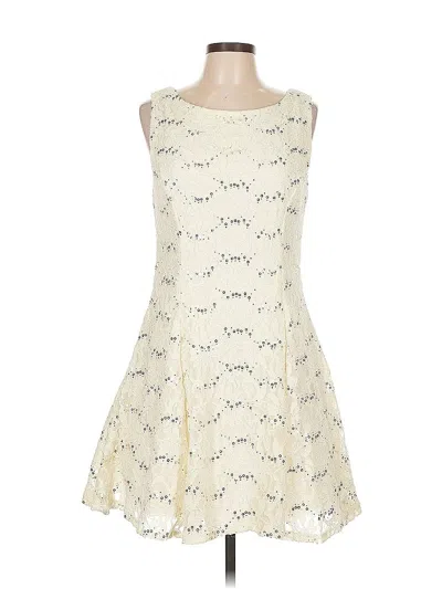 Pre-owned B Darlin Cocktail Dress In White