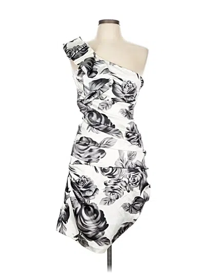 Pre-owned B Darlin Cocktail Dress In White