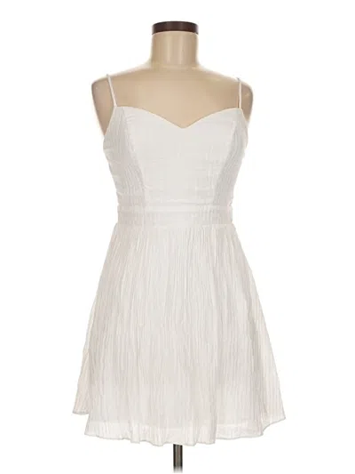 Pre-owned B Darlin Cocktail Dress In White