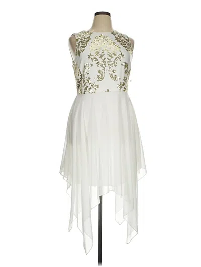 Pre-owned B Darlin Cocktail Dress In White