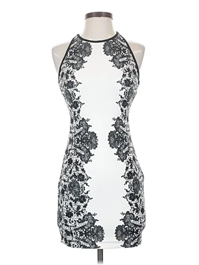 Pre-owned B Darlin Cocktail Dress In White