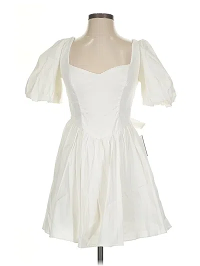 Pre-owned B Darlin Cocktail Dress In White