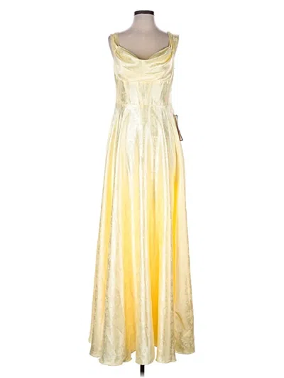 Pre-owned B Darlin Cocktail Dress In Yellow