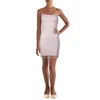 B Darlin Juniors Womens Embellished Mesh Cocktail And Party Dress In Pink