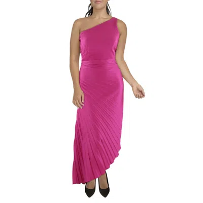 B Darlin Plus Womens Textured Polyester Midi Dress