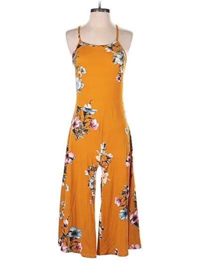 Pre-owned B Famous #usa Jumpsuit In Orange