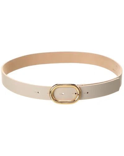 B-low The Belt Albie Leather Belt In Neutral