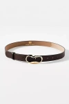 B-low The Belt Alessia Oblong Buckle Belt In Brown
