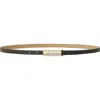 B-low The Belt Ava Crystal Buckle Leather Belt In Black Gold