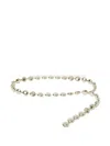 B-low The Belt Belinda Chain Belt In Metallic