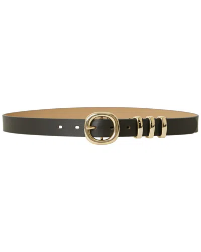 B-low The Belt Bennett Haircalf Belt In Black