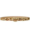 B-low The Belt Bennett Haircalf Belt In Brown