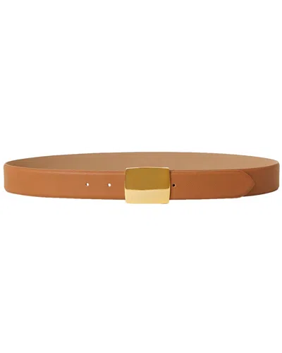 B-low The Belt Bonnie Leather Belt In Cuoio Gold