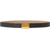 B-low The Belt Bonnie Leather Belt In Black Gold