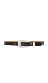 B-low The Belt Briar Croco Belt In Black