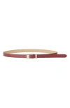 B-low The Belt Cairo Thin Leather Belt